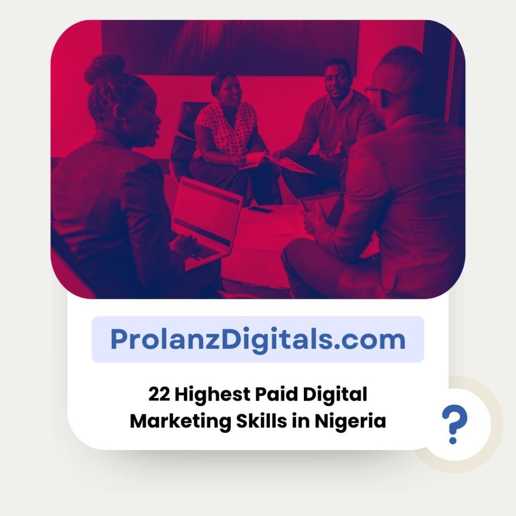 In this post, we will highlight the 22 highest paid digital marketing skills in Nigeria in 2025, offering you insights into the skills that are not only in high demand but also bring in impressive salaries. By the end of this post, you will know exactly which skills to focus on if you want to turn your passion for digital marketing into a rewarding career. If you are just starting your career or looking to level up, the digital marketing industry in Nigeria is full of opportunities for those who know where to focus.